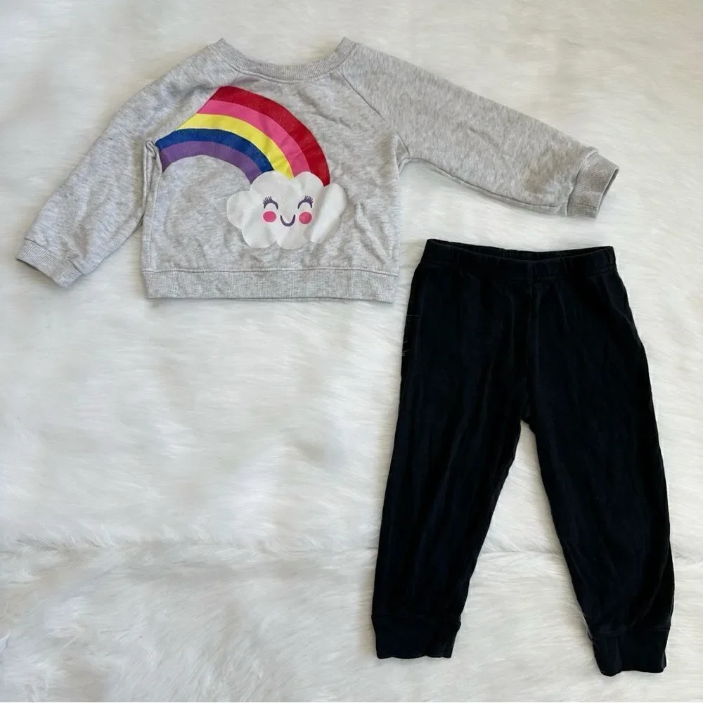 24 Months Baby Girl Long Sleeves & Pants Set LOT